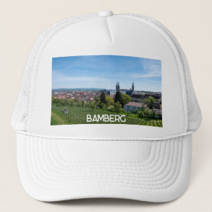 Panorama der historischen Altstadt von Bamberg, De Truckerkappe