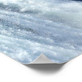 Panorama der Iguazu-Wasserfälle aus Brasilien Poster (Ecke)