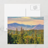 Panorama der Karpaten Postkarte (Vorne/Hinten)