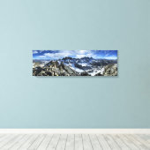 Panorama der Minarets und des Iceberger Sees - Sie Leinwanddruck (Insitu (Holzboden))