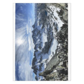 Panorama der Minarets und des Iceberger Sees - Sie Tischdecke (Vorderseite)