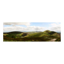 Panorama der Pentland Hills in Edinburgh, Schottla