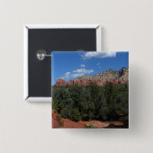 Panorama der Roten Felsen in Sedona Arizona Button (Vorne & Hinten)