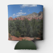 Panorama der Roten Felsen in Sedona Arizona Dosenkühler (Rückseite)