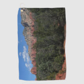 Panorama der Roten Felsen in Sedona Arizona Golfhandtuch (Vorderseite)