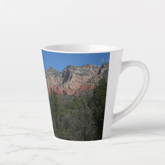 Panorama der Roten Felsen in Sedona Arizona Milchtasse (Rechts)