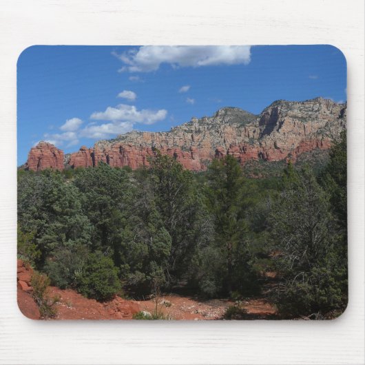 Panorama der Roten Felsen in Sedona Arizona Mousepad (Vorne)