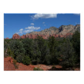 Panorama der Roten Felsen in Sedona Arizona Poster (Vorderseite)