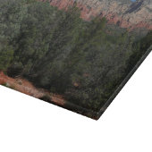 Panorama der Roten Felsen in Sedona Arizona Schneidebrett (Ecke)