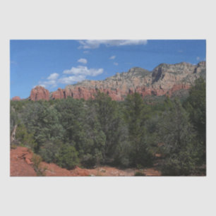 Panorama der Roten Felsen in Sedona Arizona Seidenpapier