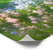 Panorama der Schönheit der Natur Poster (Ecke)