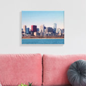 Panorama der Skyline von Chicago Leinwanddruck (Insitu (Wohnzimmer))