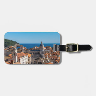 Panorama der Stadt Dubrovnik - Kroatien Gepäckanhänger