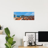 Panorama der Stadt Dubrovnik - Kroatien Poster (Heimbüro)