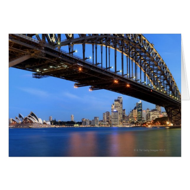 Panorama der Sydney Harbour Bridge, Sydney Opera (Vorderseite (Horizontal))