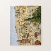 Panorama des alten Jerusalem Puzzle (Vertikal)