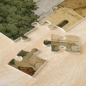Panorama des alten Jerusalem Puzzle (Seite)