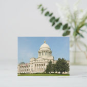 Panorama des Arkansas Staat Hauptstadt Gebäude Postkarte (Stehend Vorderseite)