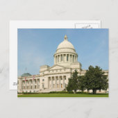 Panorama des Arkansas Staat Hauptstadt Gebäude Postkarte (Vorne/Hinten)