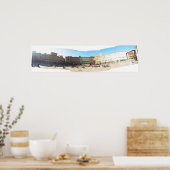 Panorama des Campo in Siena Poster (Küche)