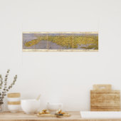 Panorama des Kriegssitzes Poster (Küche)