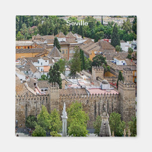Panorama des Sevillas Alcázar Magnet