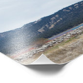 Panorama-Druck auf den Big Bear Lake Fotodruck (Ecke)