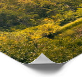 Panorama: Ein Bach unter einem Berg Poster (Ecke)