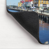 Panorama-Foto von Stavanger, Norwegen Mousepad (Ecke)