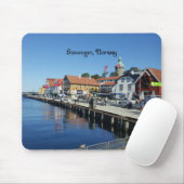 Panorama-Foto von Stavanger, Norwegen Mousepad (Mit Mouse)