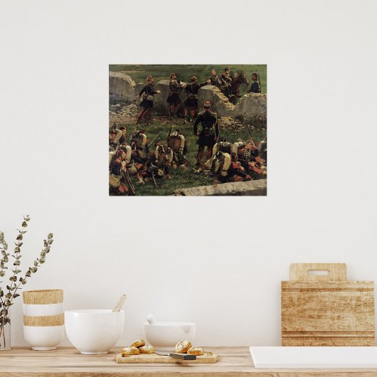 Panorama-Fragment Poster (Küche)