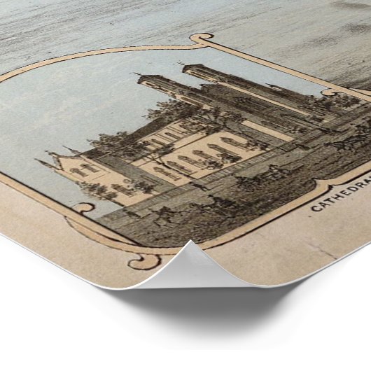 Panorama Galveston Poster (Ecke)