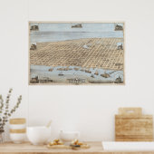 Panorama Galveston Poster (Küche)