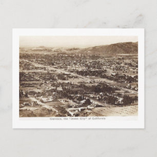 Panorama, Glendale, Kalifornien Vintage Postkarte