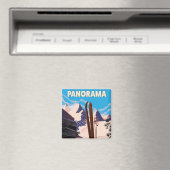 Panorama Kanada Reiseplakat Magnet (In Situ (Geschirrspüler))