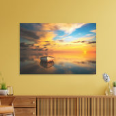 Panorama Landschaft Canvas Print Leinwanddruck (Insitu (Wohnzimmer))