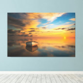 Panorama Landschaft Canvas Print Leinwanddruck (Insitu (Holzboden))