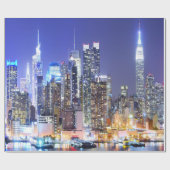 Panorama Manhattan Geschenkpapier (Flach)