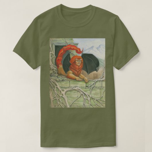 Panorama Manticore Version 1 T - Shirt (Design vorne)