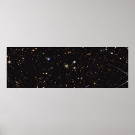 Panorama mit mehrwellenlangen Galaxien | Hubble & Poster