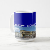 Panorama Moskauer Stadtbild Kaffeetasse (Vorderseite Links)