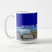 Panorama Moskauer Stadtbild Kaffeetasse (Links)