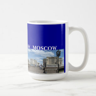 Panorama Moskauer Stadtbild Kaffeetasse