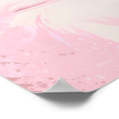 Panorama Mountain Ski Resort Reiseplakat Poster (Ecke)