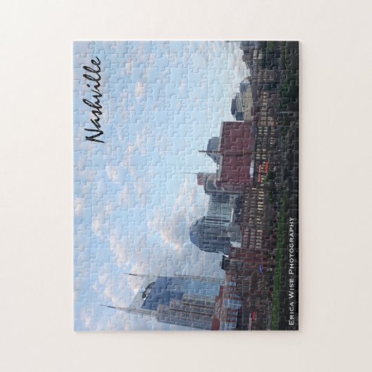 Panorama Nashvilles Tenessee Puzzle (Vertikal)