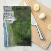 Panorama Neuschwanstein Geschirrtuch (Viertel Falte)