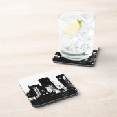 Panorama New York City Getränkeuntersetzer (Rechte Seite)