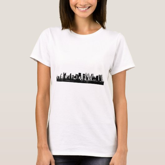 Panorama New York City T-Shirt (Vorderseite)