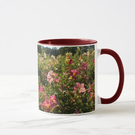 Panorama Petunias Tasse (Rechts)