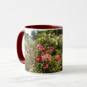 Panorama Petunias Tasse (Vorderseite Links)